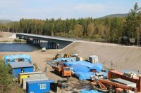 В Тоджинском районе Тувы открыт мост через реку Хамсара